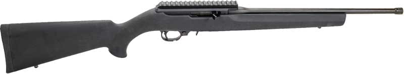 FAXON 10/22 HOGUE 22LR RIFLE – 16″ PENCIL BARREL BLACK