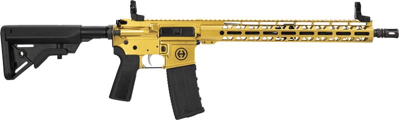 HI-POINT HP-15 AR-15 5.56 16″ – 30RD M-LOK BLACK/GOLD THREADED