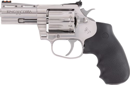 COLT KING COBRA 22LR 3" - S/S MATTE RUBBER BLACK - Image 2