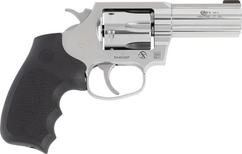 COLT KING COBRA 357MAG 3″ 6RD – BRUSHED STAINLESS BLACK GRIPS