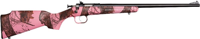 CRICKETT RIFLE G2 22LR – BLUED/MOSSY OAK PINK BLAZE