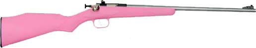 CRICKETT RIFLE G2 22LR – S/S PINK SYNTHETIC