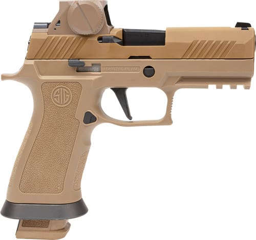 SIG M18 X SERIES RX 9MM 3.9″ – (3)21RD ROMEOM17 COYOTE X-GRIP