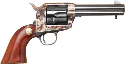 CIMARRON P-MODEL 38SPL/357MAG – FS 4.75″ CC/BLUED WALNUT