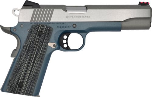 COLT COMPETITION 9MM 5″ 8RD – BLUE TITANIUM/STAINLESS G10