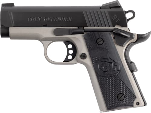 COLT DEFENDER 45ACP FS 3″ – CERAKOTE BLUED