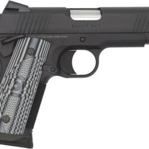 COLT COMBAT UNIT 45ACP 4.25" - 8RD ANODIZE BLACK GRAY GRIPS