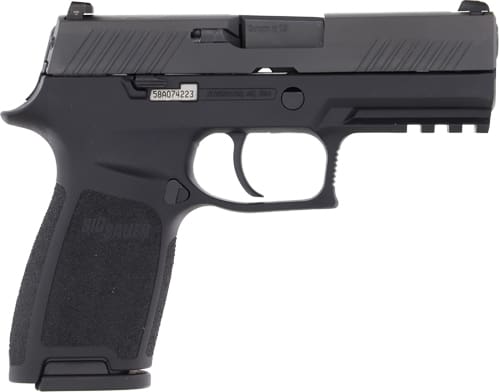 USED SIG P320 CARRY 9MM 3.9″ – (3)17RD NEW BADGED WARREN PD