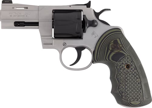 COLT PYTHON 357MAG 3″ TWO-TONE – MATTE WITH HOGUE GRIPS (TALO)