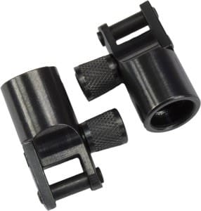 GROVTEC PUSH BUTTON BASE TO – SWIVEL STUD ADAPTOR BLACK