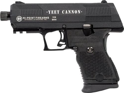 HI-POINT PISTOL C9 9MM 8RD – YEET CANNON ENGRAVED BLACK