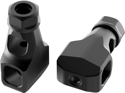 AUDERE HAMMERHEAD MUZZLE BRAKE – .338 CAL 3/4″-24 MATTE BLACK