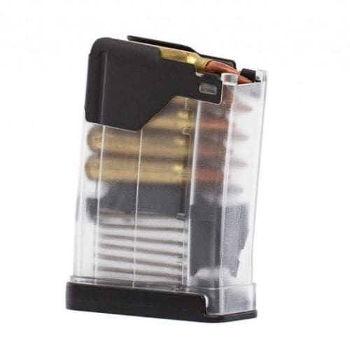 LANCER MAGAZINE L5AWM AR-15 – 5.56X45 10RD TRANS CLEAR GEN2