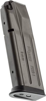 SIG MAGAZINES P229 9MM LUGER – 15RD BLACK