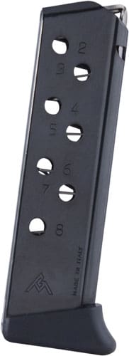 MEC-GAR MAG WALTHER PP 32ACP – 8RD FINGER REST BLUED