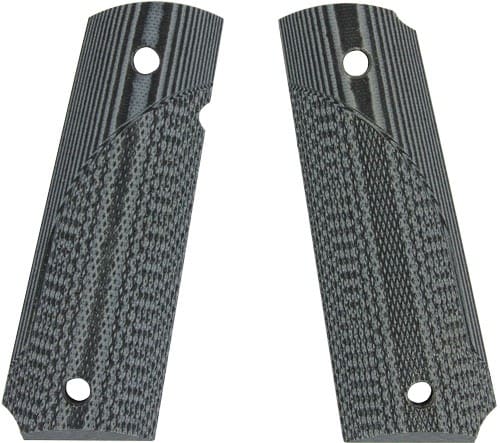 PACHMAYR DOMINATOR G10 GRIPS – FOR 1911 GRAY/BLACK CHECKERED