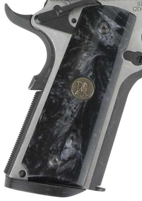 PACHMAYR GRIPS 1911 FULL SIZE – BLACK PEARL SMOOTH