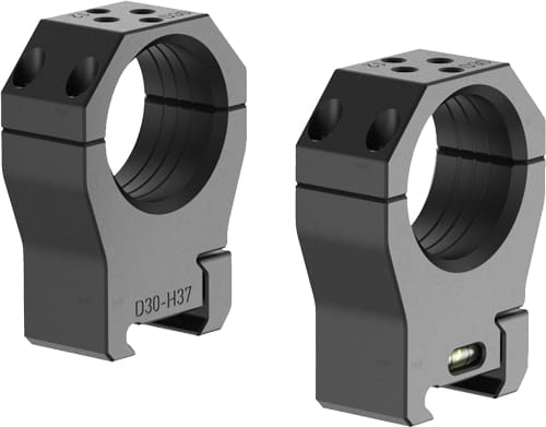 AUDERE SCOPE RINGS PSR 30MM – GEN III W/LEVEL HIGH BLACK