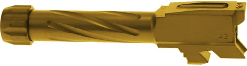RIVAL ARMS BARREL FOR GLOCK 43 – GEN 1 THREADED GOLD