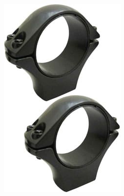 SAKO OPTILOCK RINGS – 30MM TUBE HIGH BLACK