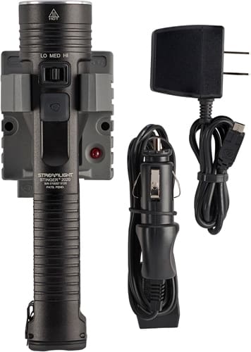 STREAMLIGHT STINGER 2020 LED – W/120V AC/12V DC CHARGER BLACK