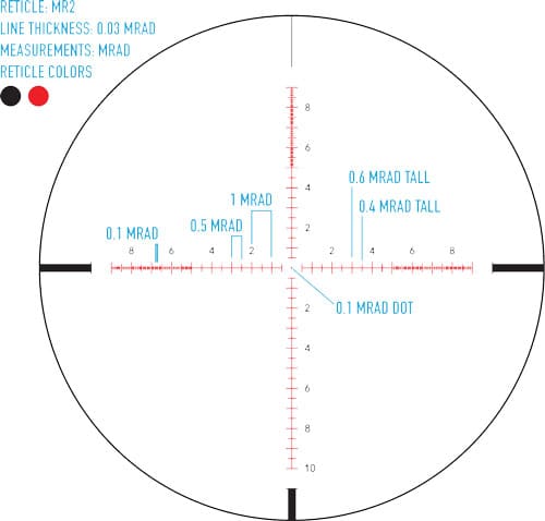 SIGHTMARK PRESIDIO 3-18X50 - 30MM SCOPE MATTE BLACK LR2 RET - Image 5