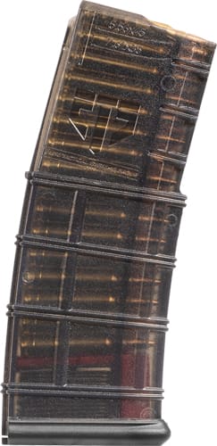 ETS MAGAZINE AR15 5.56X45 30RD – CARBON SMOKE NON-COUPLED