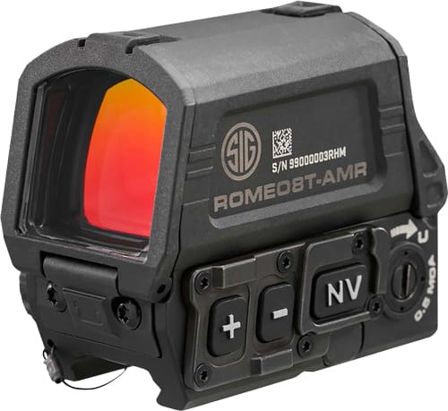 SIG RED DOT ROMEO8T AMR QB – CIRCLE DOT BLACK