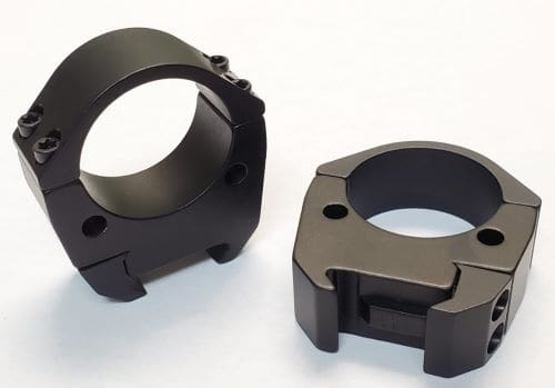 TALLEY RINGS HIGH 35MM MODERN – SPORTING RIFLE BLACK