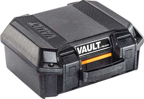 PELICAN VAULT SMALL PISTOL – CASE W/ FOAM BLACK