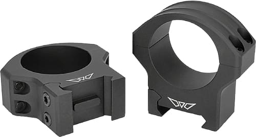 WARNE RINGS HYPERLITE 30MM – LOW MATTE ALLOY