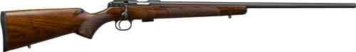 CZ 457 AMERICAN 22LR 24.5″ – BLUED BARREL WALNUT STOCK