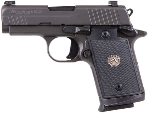 SIG P938 LEGION 9MM 3″ SAO – XRAY3 (3)7RD G10 GRIP/GREY