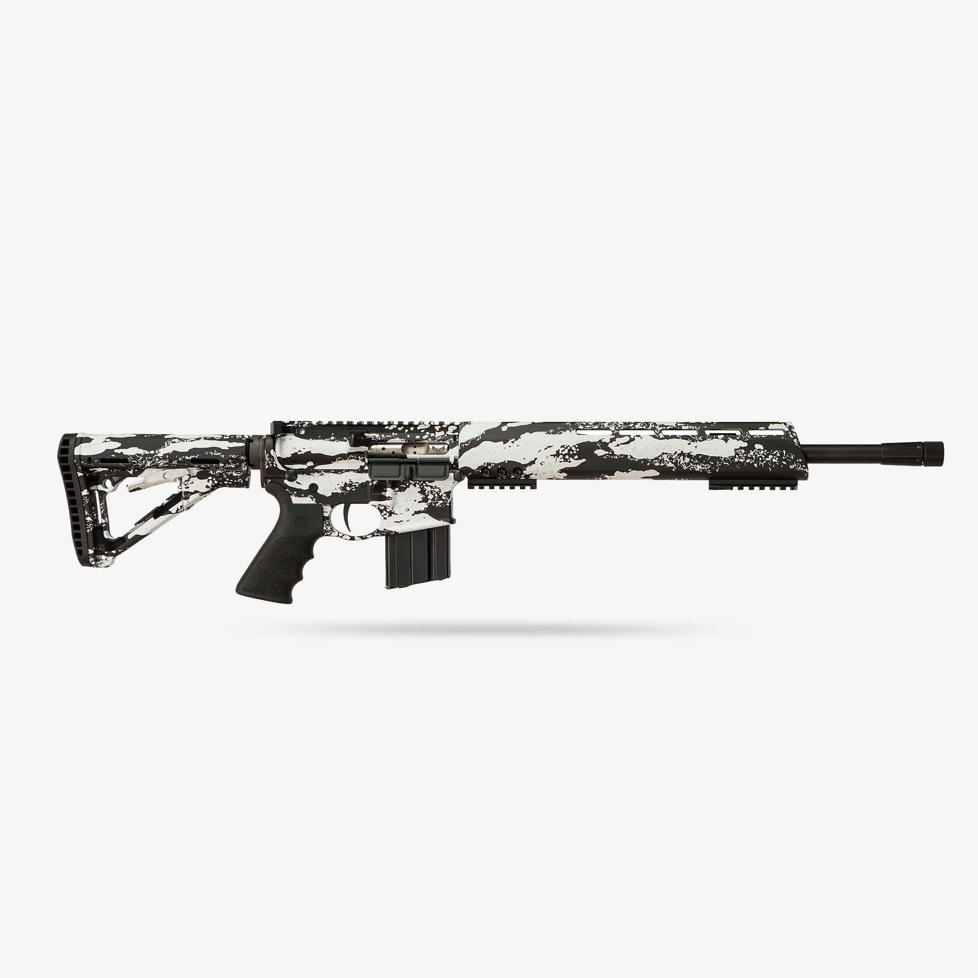 BRENTON SCOUT RIFLE 18″ 223 REM SNOW CAMO ADJ
