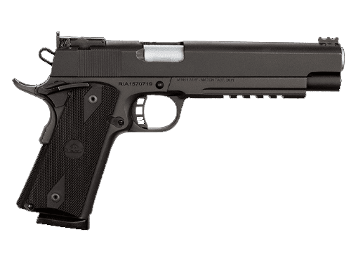 ROCK ISLAND M1911-A1 PRO MATCH 45ACP 6″ BBL, PIC RAIL, 1-8RD MAG