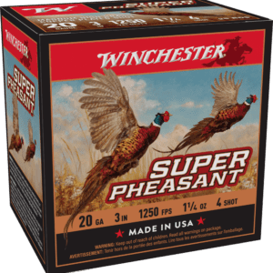 20GA 3" #4 1-1/4OZ 1250FPS 25RDS