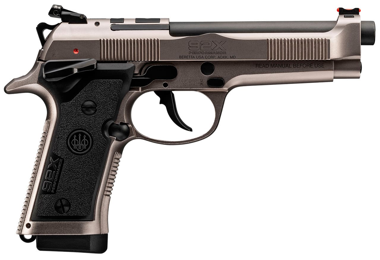 BERETTA 92X PERFORMANCE DEF 9MM 4.90″ 2-15RD