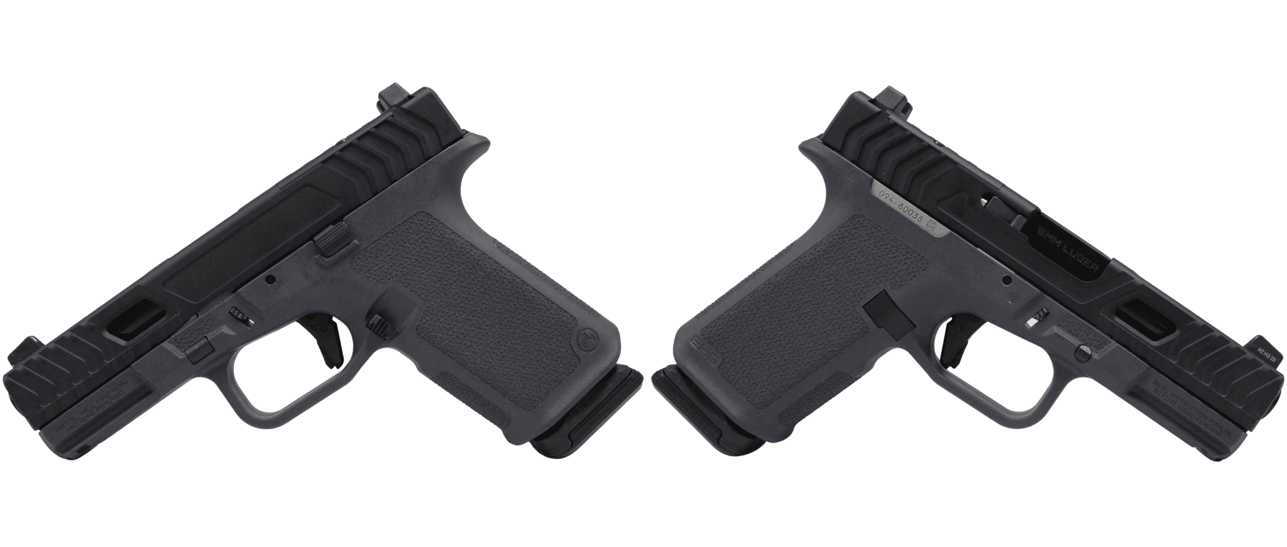 RUGER RXM 9MM PISTOL 4″ SCT GREASY SLIDE CUT O.R. STEALTH GRAY, . 2-15RD MAGS – ORION EXCLUSIVE