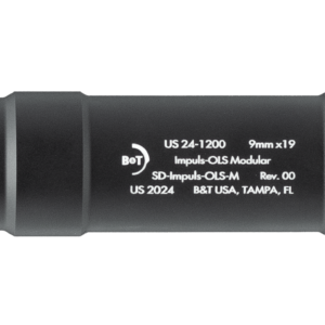 B&T PRINT-X IMPULS 9MM TITANIUM MODULAR SUPPRESSOR