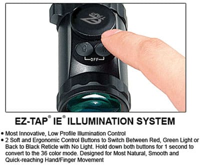 UTG SCOPE 6-24X50 1" AO - 36 COLOR ILLUMINATED MIL-DOT - Image 10