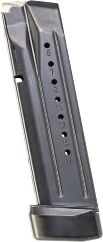 S&W MAGAZINE M&P9 M2.0 PC – COMPETITOR 17 RD BLK ALUMINUM