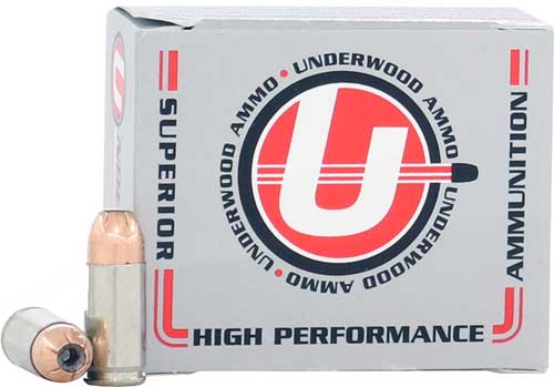 UNDERWOOD 38 SPECIAL +P 125GR – JHP 20RD 10BX/CS