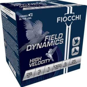 FIOCCHI 28GA 3" 1OZ #5 1300FPS - 25RD 10BX/CS