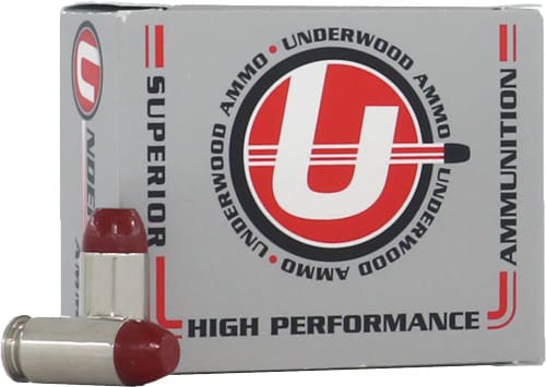 UNDERWOOD 45 ACP+P 255GR – CAST FLAT NOSE 20RD 10BX/CS
