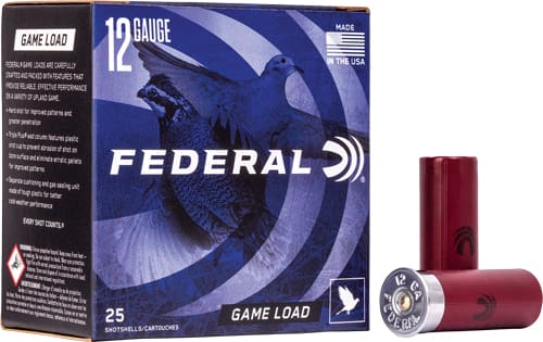 FEDERAL GAME LOAD 12GA 2.75″ – 1OZ #6 25RD 10BX/CS
