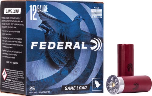 FEDERAL GAME LOAD 12GA 2.75″ – 1OZ #7.5 25RD 10BX/CS