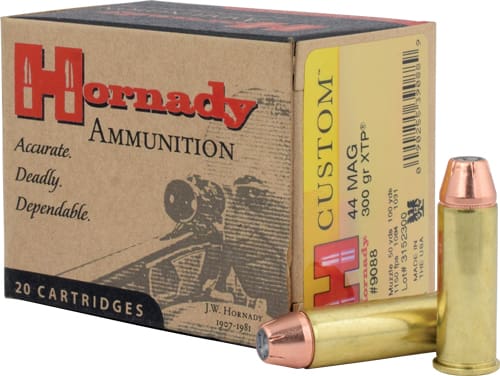 HORNADY 44 REM MAG 300GR – XTP 20RD 10BX/CS