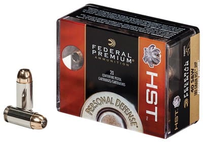 FEDERAL PREMIUM 45 ACP 230GR – HST JHP 20RD 10BX/CS