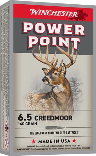 WINCHESTER POWER POINT 6.5 CM – 140GR JSP 20RD 10BX/CS