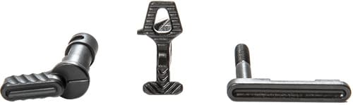 BATTLE ARMS ENHANCED LOWER – PARTS KIT STEEL BLACK